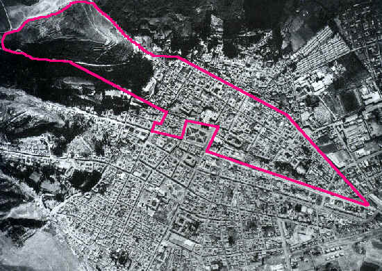 Cusco se construye en la forma de un puma  enorme