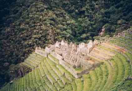 De Wiawaa is te zien de dag voor je in Machu Picchu komt