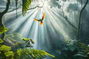 wildlife spotting in the peruvian Amazon