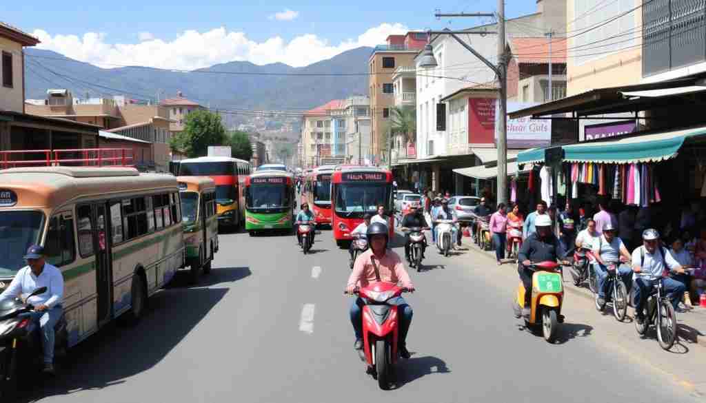 getting around peru