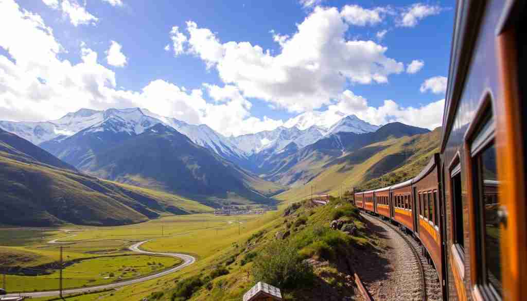 train travel in peru