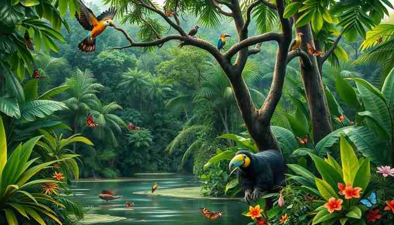 wildlife spotting in the amazon