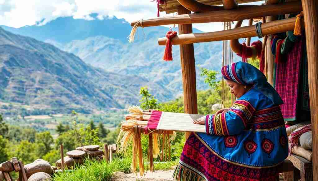 Peruvian weaving