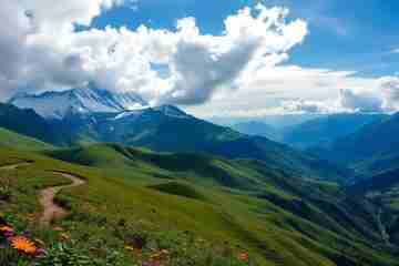 hiking in the andes mountains